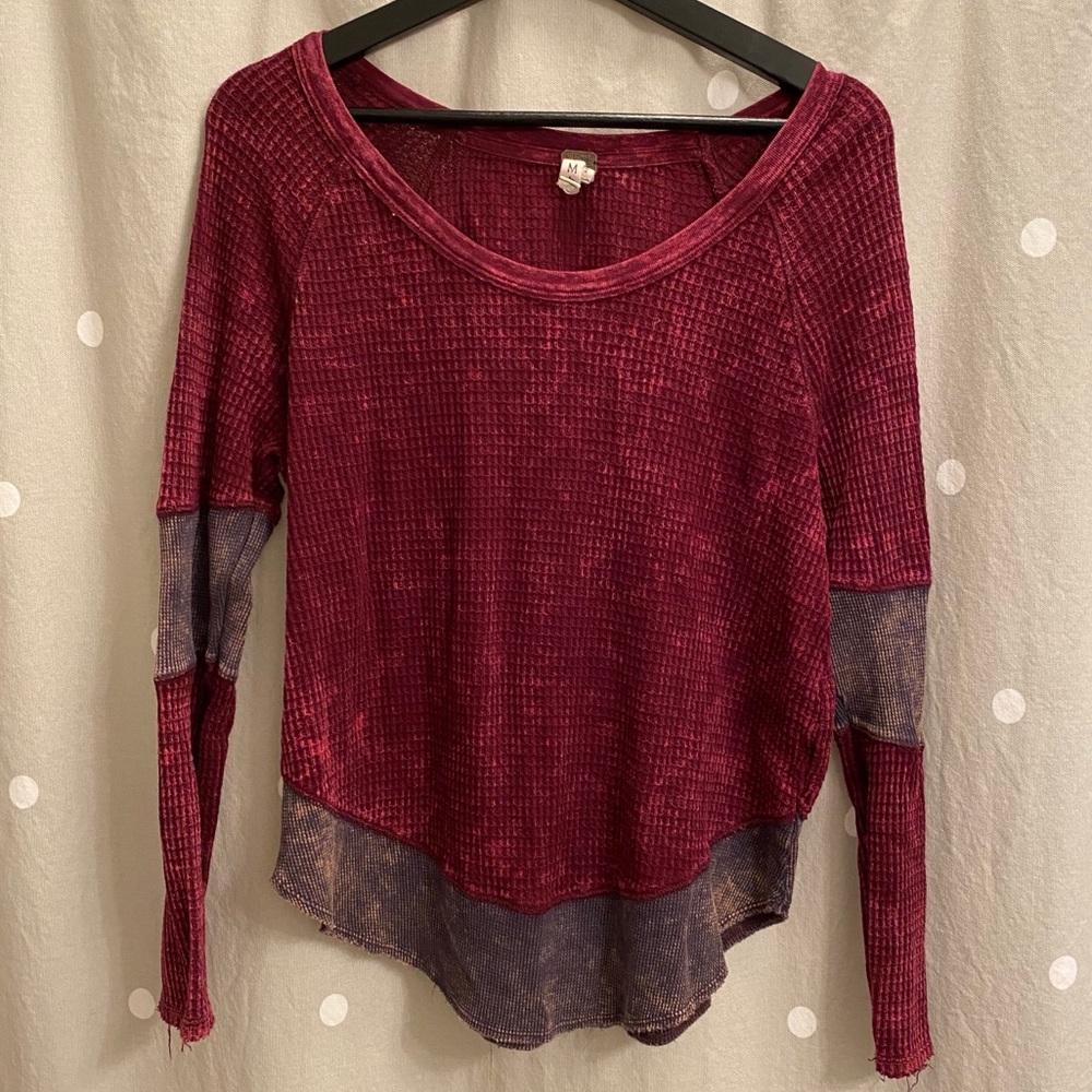 Free People | We The Free | waffle long sleeve
